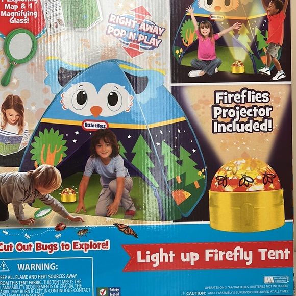 Little Tikes Light Up Firefly Tent - Picture 2 of 3